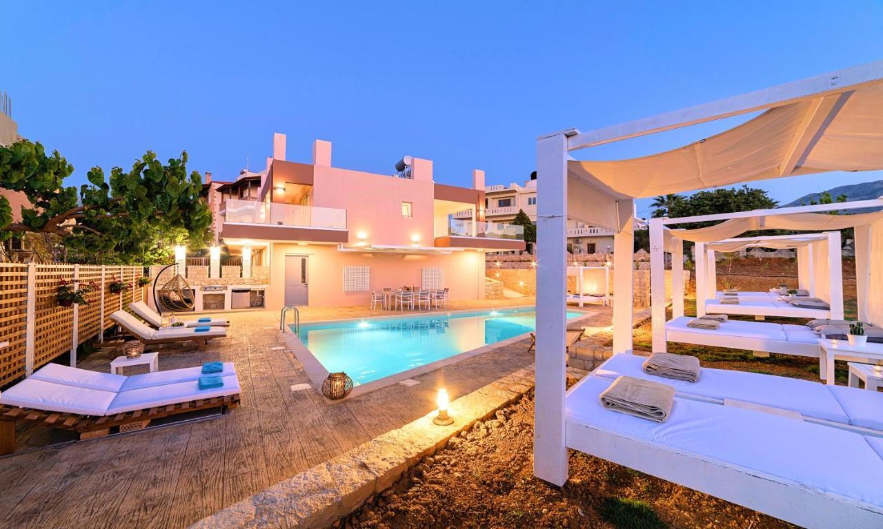 Allas Villa Heated Pool Chania  Exterior photo